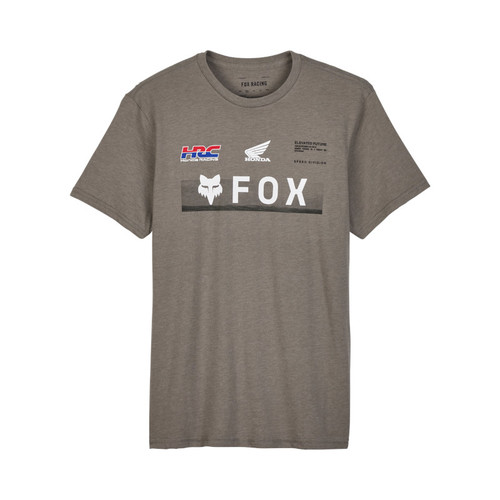 חולצת פוקס אפור - FOX HONDA PERM SS TEE V25