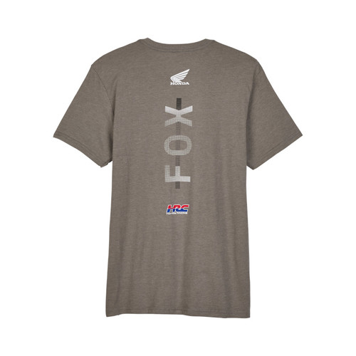 חולצת פוקס אפור - FOX X HONDA PREM SS TEE II V25