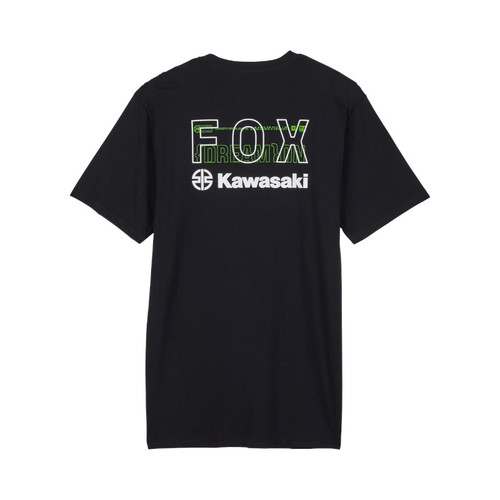 חולצת פוקס שחור - FOX X KAWI PREM SS TEE II V25