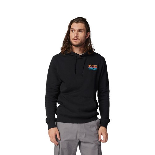 קפוצ'ון פליז פוקס שחור - FOXHEAD X PRO CIRCUIT FLEECE PO V25