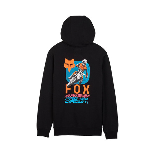 קפוצ'ון פליז פוקס שחור - FOXHEAD X PRO CIRCUIT FLEECE PO V25