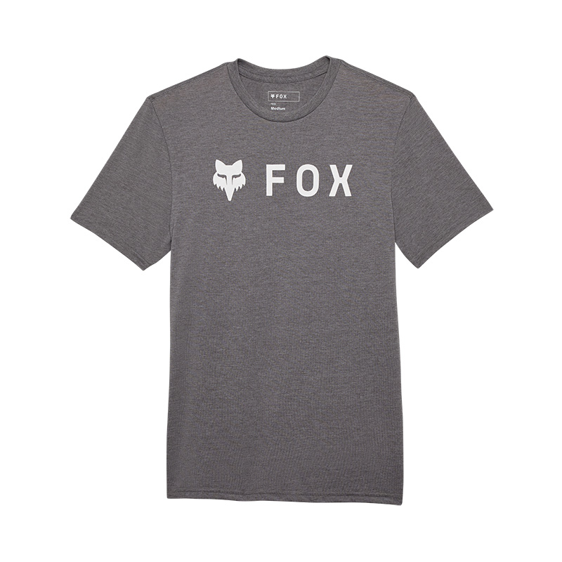 חולצת פוקס אפור -  FOX ABSOLUTE SS TEE V25