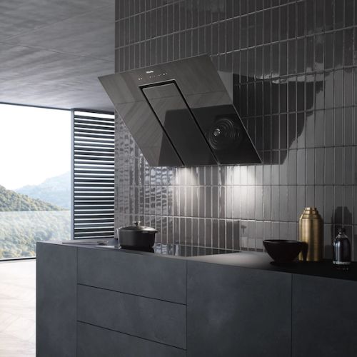 קולט אדים צמוד קיר דגם DA6498W מילה Miele