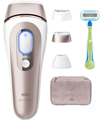 יבואן רשמי | מסיר שיער בראון Braun Smart Skin i·expert Pro 7 PL7253 IPL
