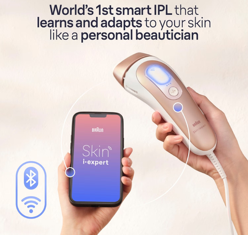 מסיר שיער בראון Braun Smart Skin i·expert Pro 7 PL7147 IPLברפאלי - refali.co.il