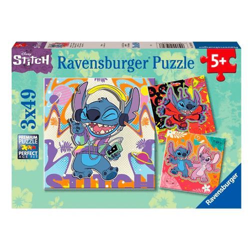 פאזל סטיץ' 3X49 חלקים Ravensburger