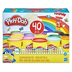 בצק פליידו - ערכת 40 צבעים סופרקולור- Play-Doh