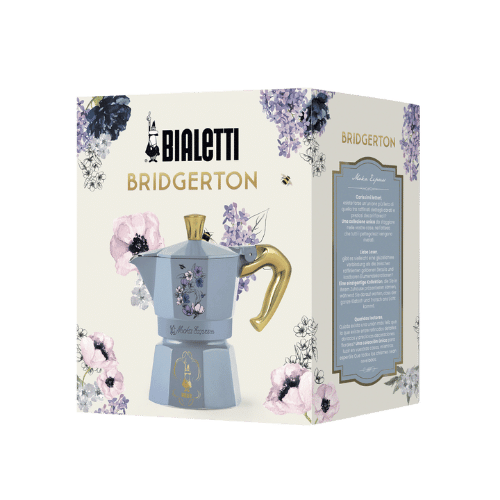 מקינטה מהדורה מיוחדת ברידג'רטון מוקה אקספרס 3 כוסות Moka Express Bridgerton 3 Cups