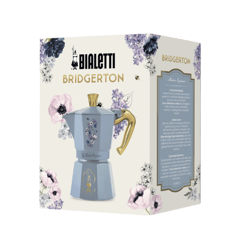 מקינטה מהדורה מיוחדת ברידג'רטון מוקה אקספרס 6 כוסות Moka Express Bridgerton 6 Cups