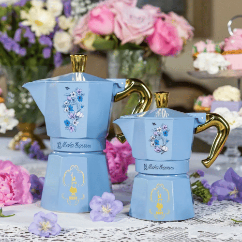 מקינטה מהדורה מיוחדת ברידג'רטון מוקה אקספרס 6 כוסות Moka Express Bridgerton 6 Cups