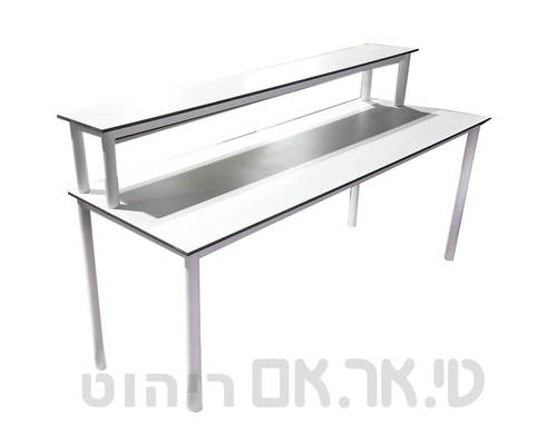 שולחן מעבדה מטרספה שתי קומות