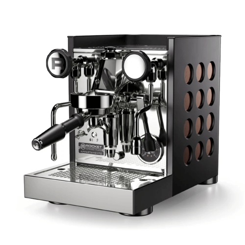 מכונת אספרסו רוקט אפרטמנטו TCA שחורה נחושת - Rocket Appartamento TCA Black Copper