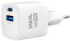 מטען חשמל מהיר 30W עם 2 יציאות USB+TYPE-C