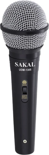 מיקרופון חוטי שחור SAKAL UDM-1305