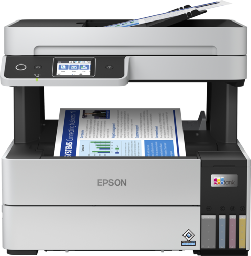מדפסת ‏הזרקת דיו ‏משולבת Epson EcoTank L6490 אפסון
