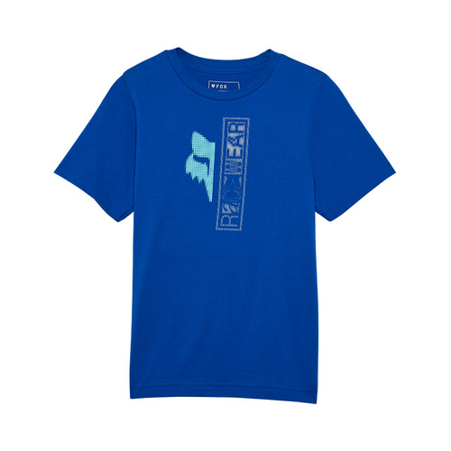 חולצת ילדים פוקס כחול - FOX YTH THROTTLE SS TEE V25
