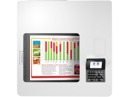 מדפסת לייזר צבע HP Color LaserJet Enterprise M554dn