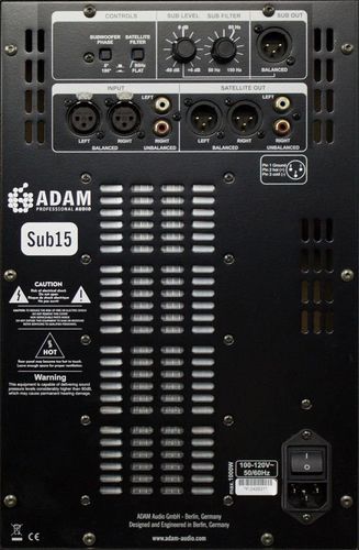 זוית נוספת ADAM Audio SUB15