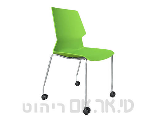 גביש גלגלים-ניקל-ירוק