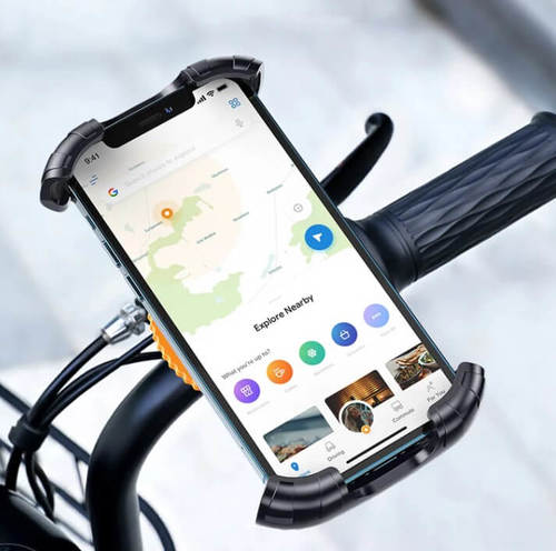 מחזיק לטלפון לאופניים , מעמד לכידון