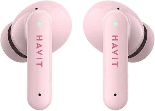 אוזניות אלחוטיות HAVIT TW967 TWS ורוד