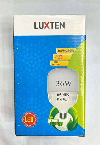  נורות לד A80 36W E27