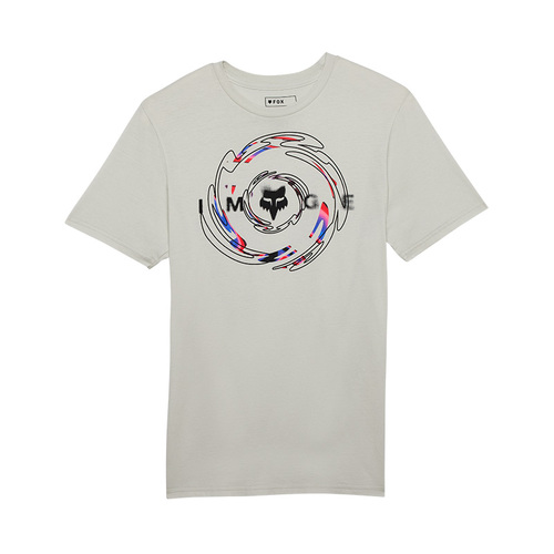 חולצת פוקס אפור - FOX ENERGY FACE SS TEE V25