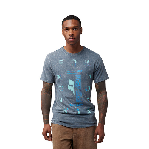 חולצת פוקס אפור - FOX THROTTLE SS TEE V25