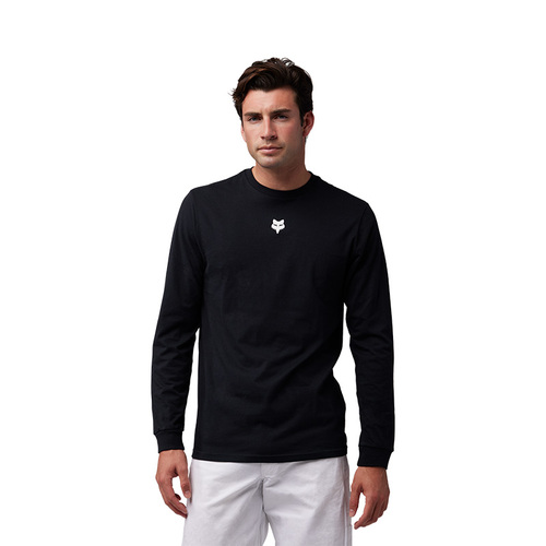 חולצה ארוכה פוקס שחור - FOX RACE SPEC LS PERM TEE V25