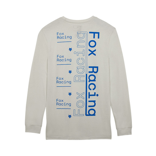 חולצה ארוכה פוקס אפור - FOX RACE SPEC LS PERM TEE V25