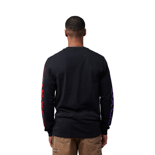 חולצה ארוכה פוקס שחור - FOX ENERGY LS PERM TEE V25