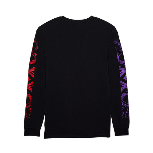 חולצה ארוכה פוקס שחור - FOX ENERGY LS PERM TEE V25