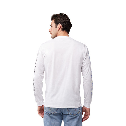 חולצה ארוכה פוקס לבן - FOX ENERGY LS PERM TEE V25
