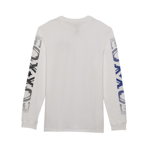 חולצה ארוכה פוקס לבן - FOX ENERGY LS PERM TEE V25