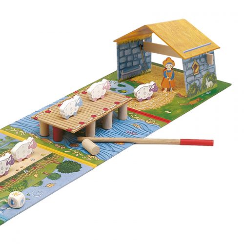 משחק קופסא שיתופי רועת הצאן תיבת נח פעילות יצירה צביעה משחקים לנסיעות משחק דמיון מטבח עץ תעסוקה הפרעת קשב צעצועי עץ משחקי התפתחות תינוקות דמיון אאוריקה מקופלת טויסים ענטל עדינות