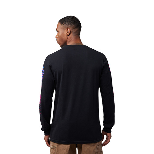 חולצה ארוכה פוקס שחור - FOX EMOTION BLAST LS TEE V25