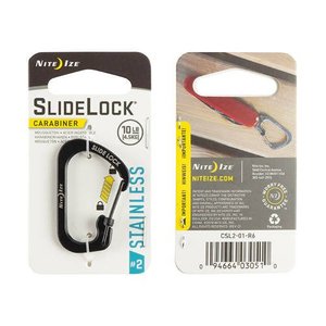 קרבינר - SlideLock Carabiner #2 - אל חלד