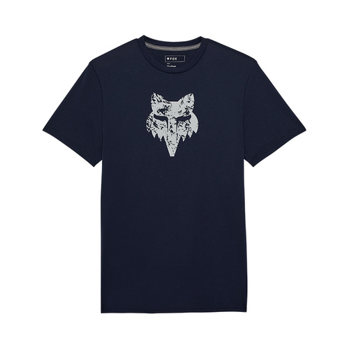 חולצת פוקס כחול כהה -  FOX THE WORLD TECH SS TEE V25