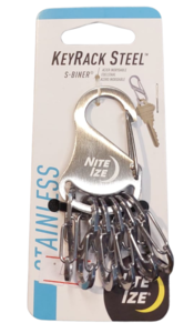 מחזיק מפתחות כסוף KEYRACK STEEL