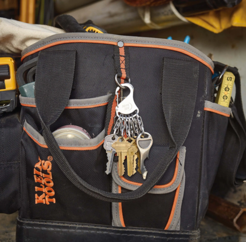 מחזיק מפתחות כסוף KEYRACK STEEL