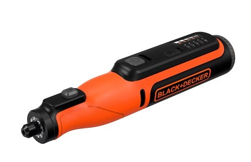 משחזת ציר נטענת כוללת 48 אביזרים Black+Decker BCRT8IK-XJ