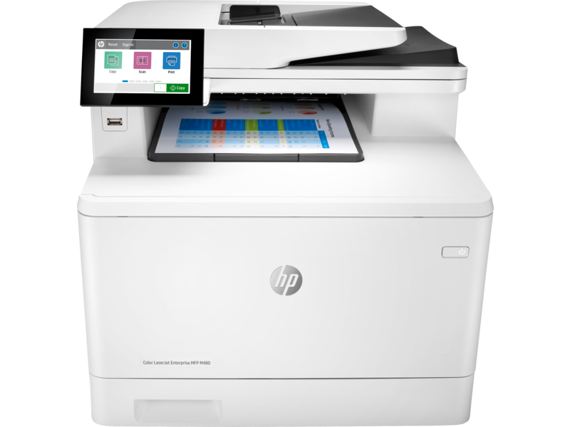 מדפסת לייזר משולבת צבע HP Color LaserJet Enterprise MFP M480f