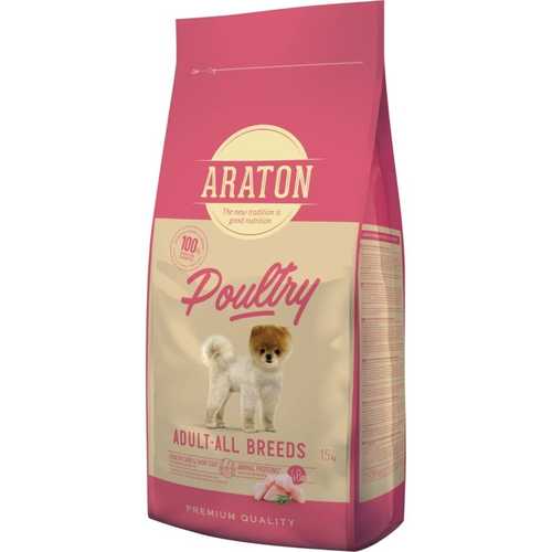 אראטון - מזון לכלבים בוגרים על בסיס עוף 15 קילו