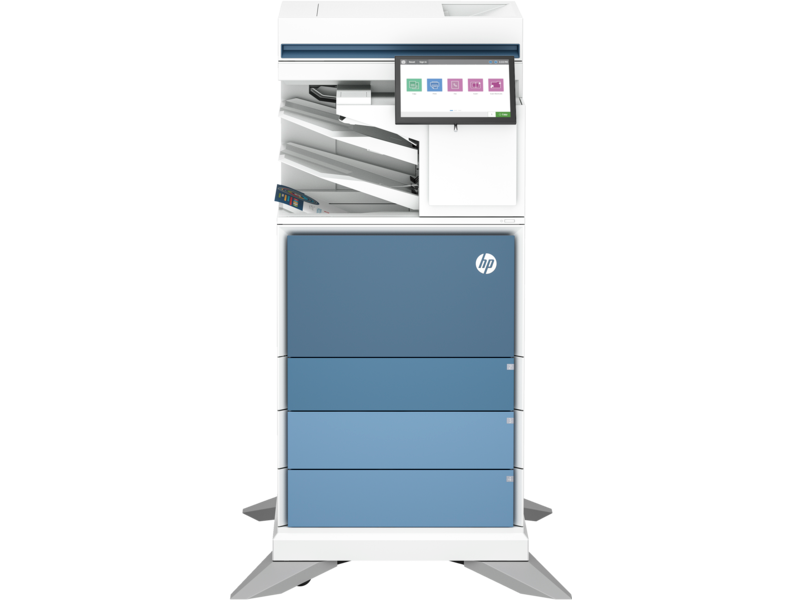 מדפסת לייזר משולבת צבע HP Color LaserJet Enterprise Flow MFP 6800zfsw
