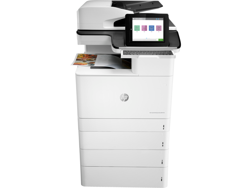 מדפסת לייזר משולבת צבע HP Color LaserJet Enterprise Flow MFP M776z