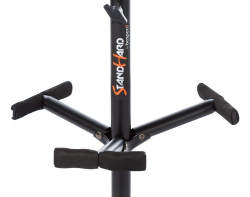 זוית נוספת Bespeco SHG3 – Universal triple guitar stand