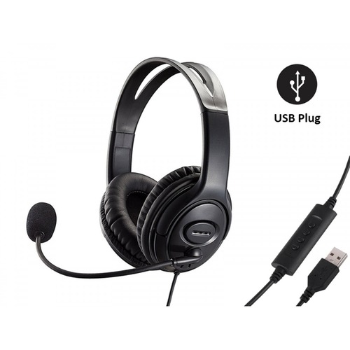 אוזניות USB  חוטיות למחשב OH-109 דגם למכירה בסיטונאות בלבד 