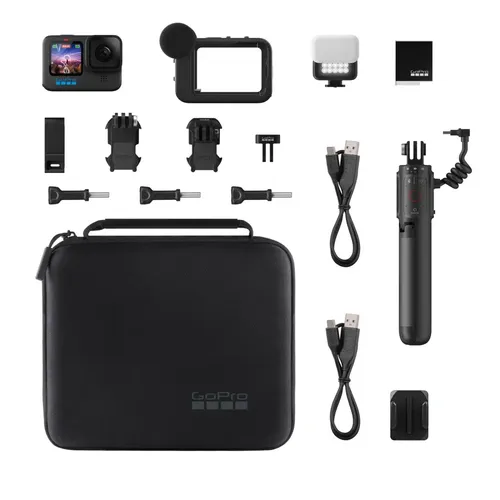 קיט מצלמת אקסטרים GoPro HERO12 Black Creator Edition