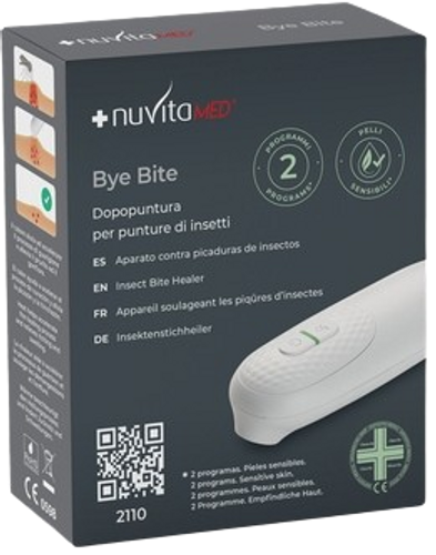 מכשיר אלקטרוני להקלה במקרה של עקיצות יתושים, דבורים וחרקים אחרים תוך 3-5 שניות