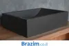 כיור בטון מונח דגם רובי גוון אפור כהה MY-15D